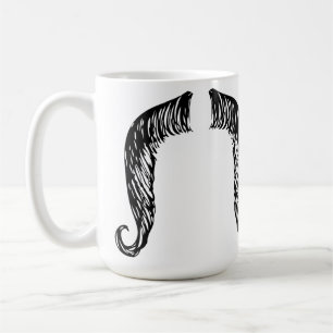 Schnurrbart Kaffeetasse