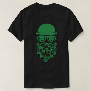 Schnurrbart Leprechauns St. Patrick's Day T-Shirt