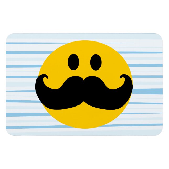 Schnurrbart Magnet (Horizontal)