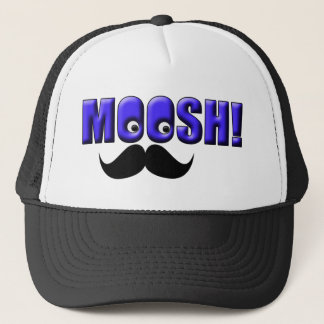 Schnurrbart Moosh! Truckerkappe