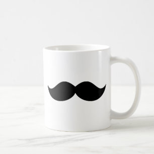 Schnurrbart oder Schnurrbart des VERSTECKS Kaffeetasse
