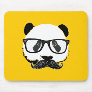 Schnurrbart Pandaz in DA-Disco Mousepad