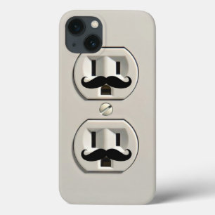 Schnurrbart-Powerausgang iPhone 13 Hülle