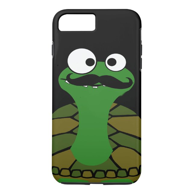 Schnurrbart-Schildkröte Case-Mate iPhone Hülle (Rückseite)