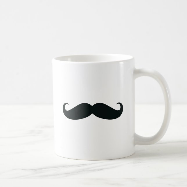 Schnurrbart Stache Kaffeetasse (Rechts)
