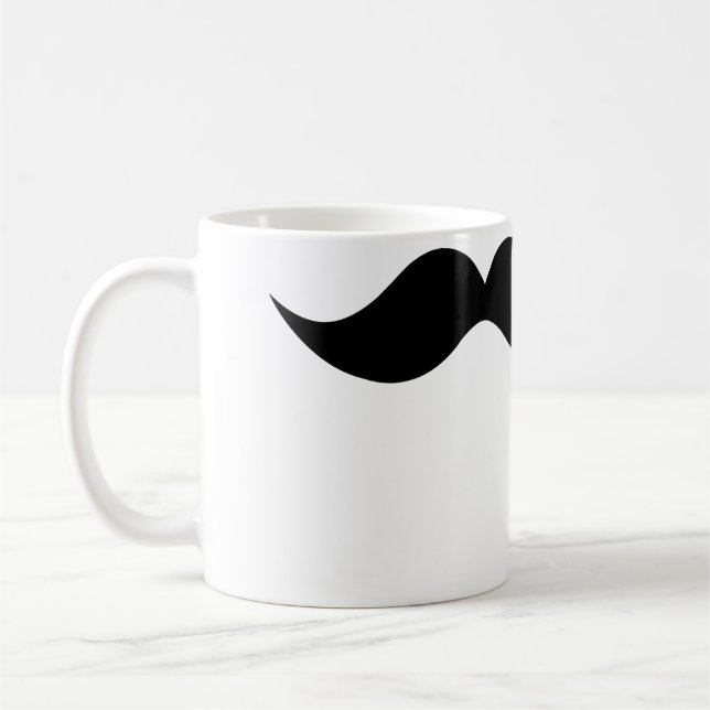 Schnurrbart-Tasse Kaffeetasse (Links)