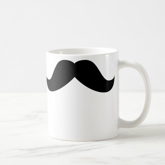 Schnurrbart-Tasse Kaffeetasse (Rechts)