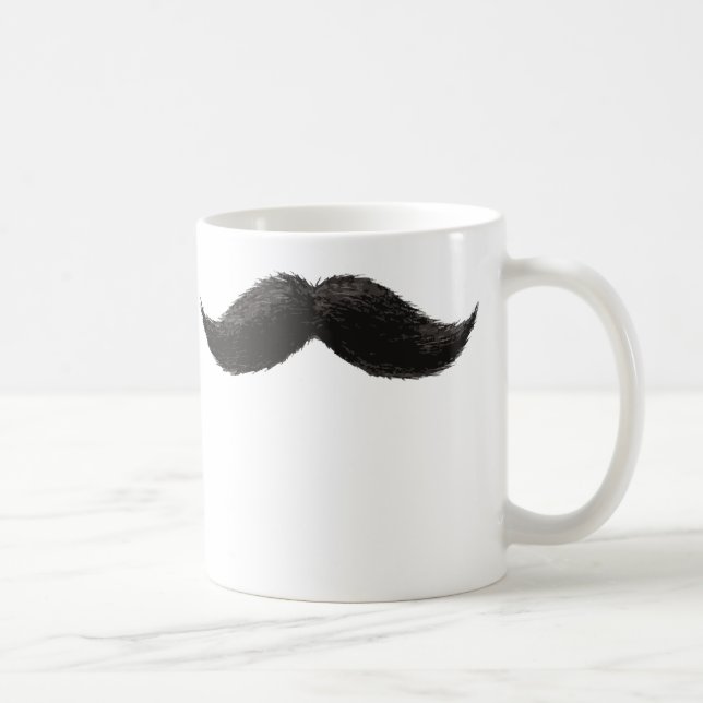 Schnurrbart-Tasse Kaffeetasse (Rechts)
