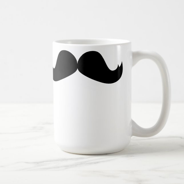 Schnurrbart-Tasse Kaffeetasse (Rechts)