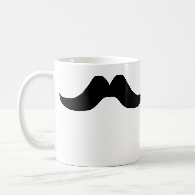 Schnurrbart-Tasse Kaffeetasse (Links)