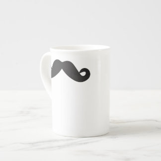 Schnurrbart-Tasse Prozellantasse