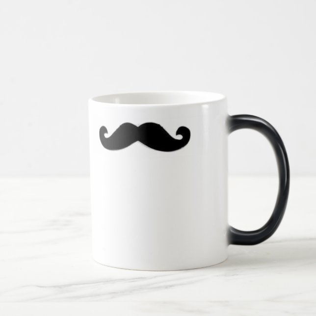 Schnurrbart-Tasse Verwandlungstasse (Rechts)