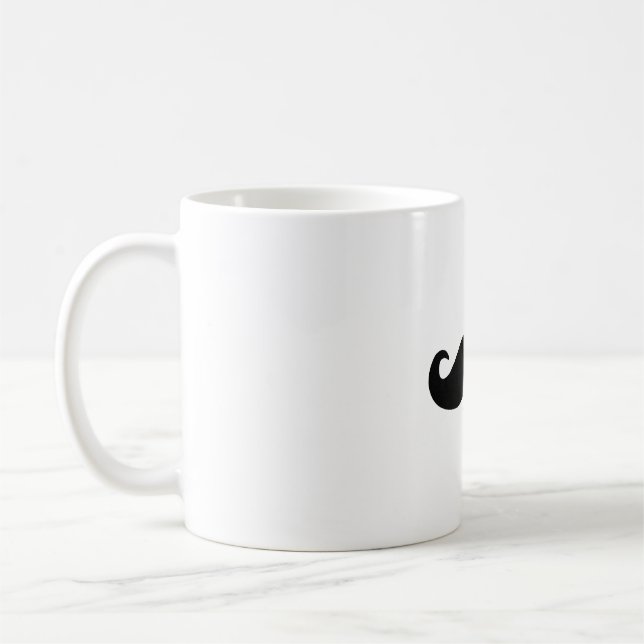 Schnurrbartklassikerschale Kaffeetasse (Links)