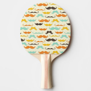 Schnurrbartmuster 3 tischtennis schläger