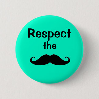 Schnurrbartrespekt Button