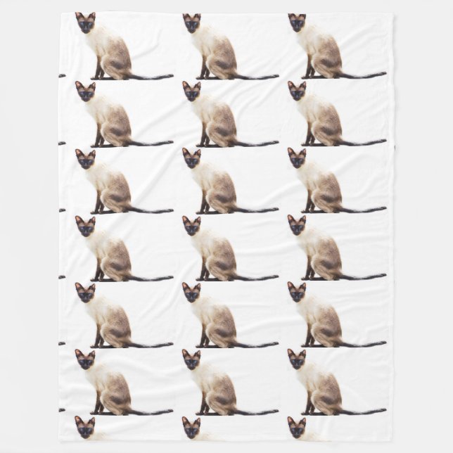 Schnurren-Tier-Kätzchen des Haustieres der Fleecedecke (Vorderseite)