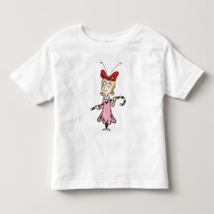 Schnürsenkel   Cindy-Lou Who - Holding Candy Cane Kleinkind T-shirt