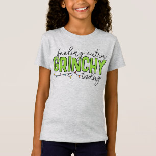 Schnürsenkel Gefühl Extra grinchy Heute 2 T-Shirt