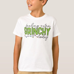 Schnürsenkel   Gefühl Extra Grinchy Heute 4 T-Shirt