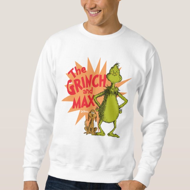 Schnürsenkel | Grinch & Max Sternexplosion Sweatshirt (Vorderseite)