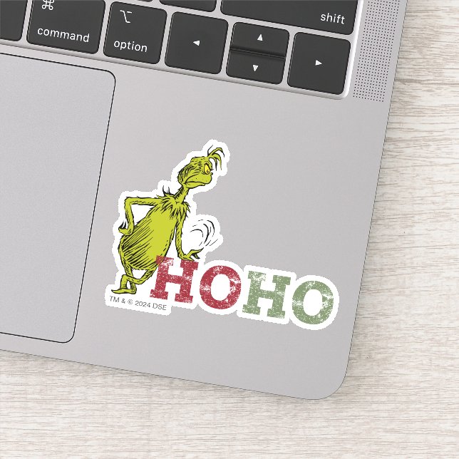 Schnürsenkel | Ho Ho Ho Aufkleber (Detail)