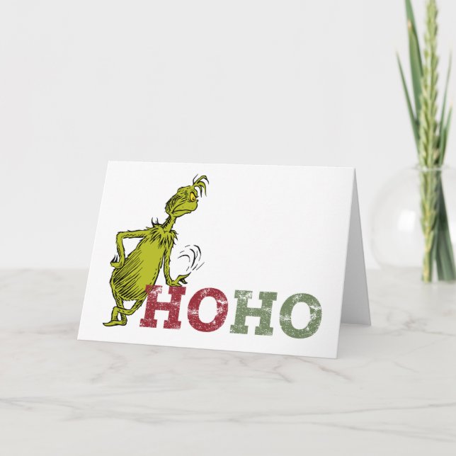 Schnürsenkel | Ho Ho Ho Karte (Vorderseite)