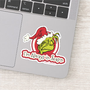 Schnürsenkel Ich bin immer in der Saison Aufkleber