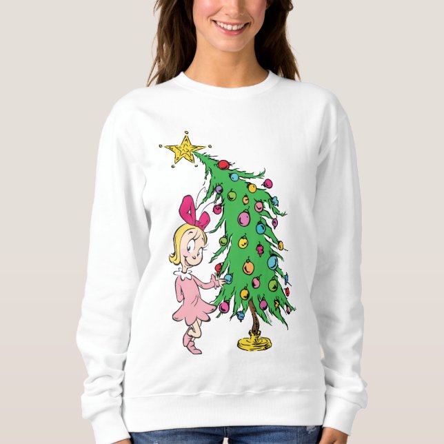 Schnürsenkel | Ich war Cindy-Lou, der gute T - Shi Sweatshirt (Vorderseite)