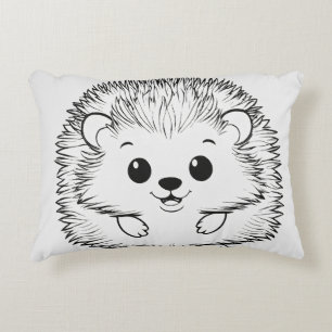 Schnürsenkel Kissen - Adorabler Igel