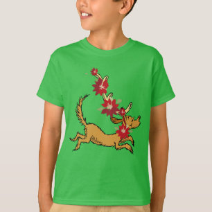 Schnürsenkel Max Christmas Pointsettia T-Shirt