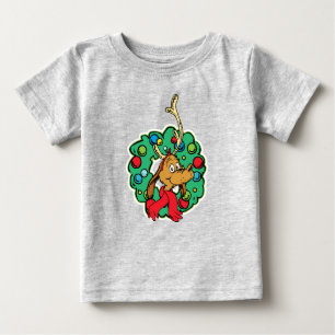 Schnürsenkel Max Christmas Wreath Baby T-shirt