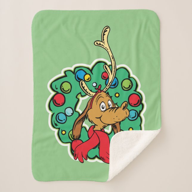 Schnürsenkel | Max Christmas Wreath Sherpadecke (Vorderseite)