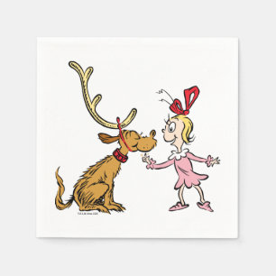 Schnürsenkel Max & Cindy Lou Who Serviette
