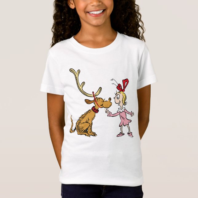 Schnürsenkel | Max & Cindy Lou Who T-Shirt (Vorderseite)