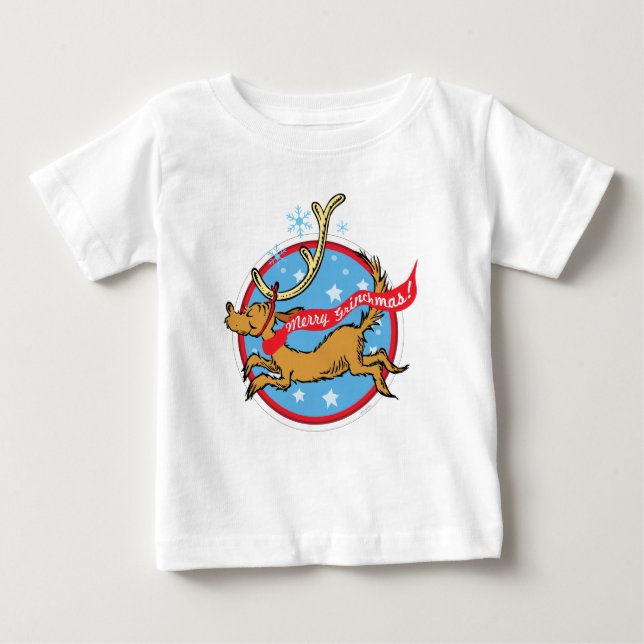 Schnürsenkel | Max Merry Grinchmas! Baby T-shirt (Vorderseite)