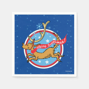 Schnürsenkel Max Merry Grinchmas! Serviette