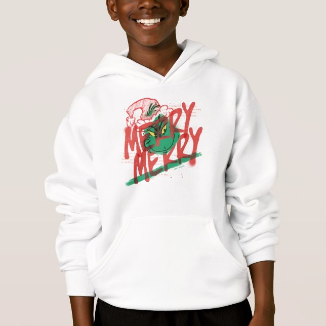 Schnürsenkel | Merry Merry Grunge Graphic Hoodie (Vorderseite)