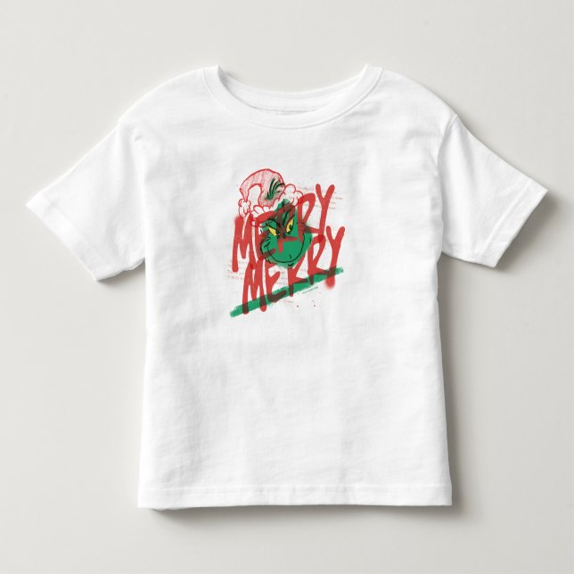 Schnürsenkel | Merry Merry Grunge Graphic Kleinkind T-shirt (Vorderseite)