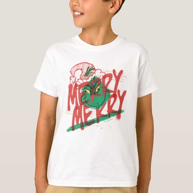 Schnürsenkel | Merry Merry Grunge Graphic T-Shirt (Vorderseite)