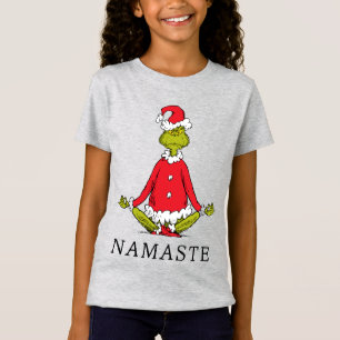 Schnürsenkel   Namaste Santa Claus T-Shirt