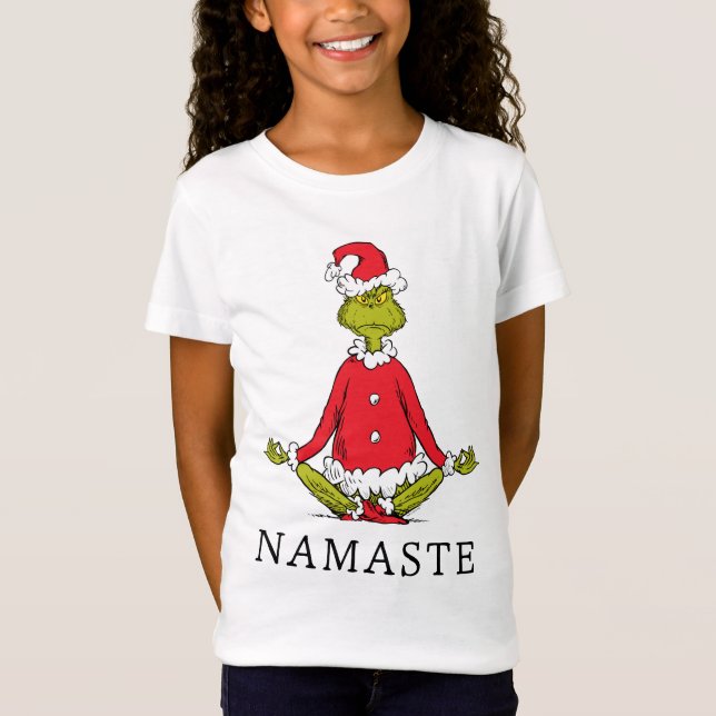 Schnürsenkel | Namaste Santa Claus T-Shirt (Vorderseite)