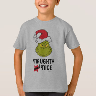 Schnürsenkel Naughty und Nice T-Shirt