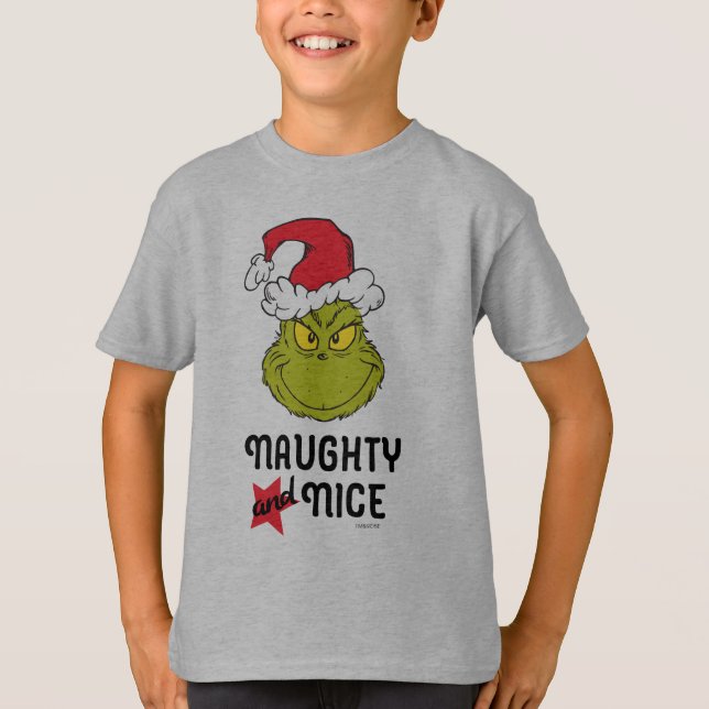 Schnürsenkel | Naughty und Nice T-Shirt (Vorderseite)