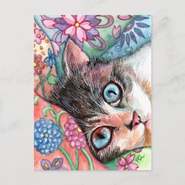 Schnürsenkel Postkarte (Vorderseite)