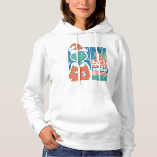 Schnürsenkel   Stopp Christmas Vintag Graphic Hoodie