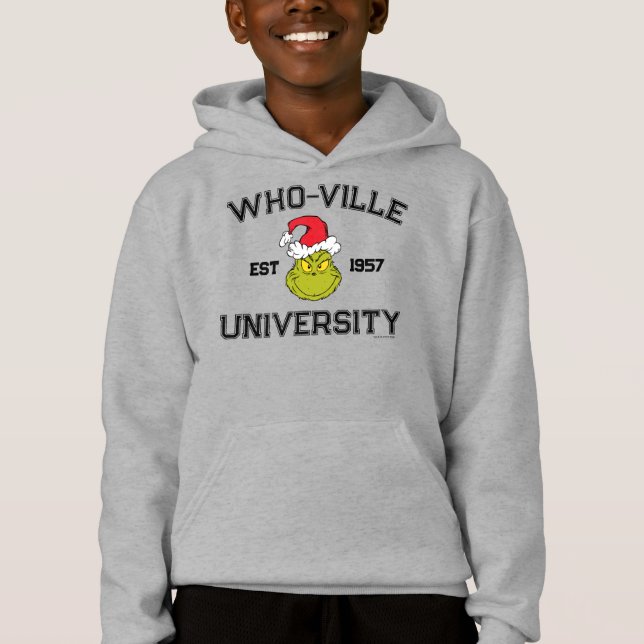 Schnürsenkel | Who-ville University Est 1957 Hoodie (Vorderseite)