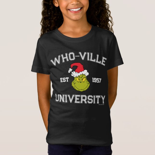 Schnürsenkel | Who-ville University Est 1957 T-Shirt (Vorderseite)
