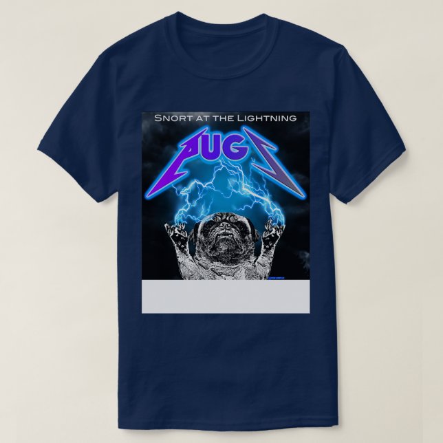 Schnürung am Blitz T-Shirt (Design vorne)