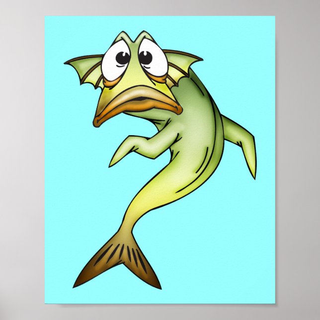 Schockfisch Poster (Vorne)