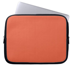 Schockierender Orange-Laptop-Sieb Laptopschutzhülle